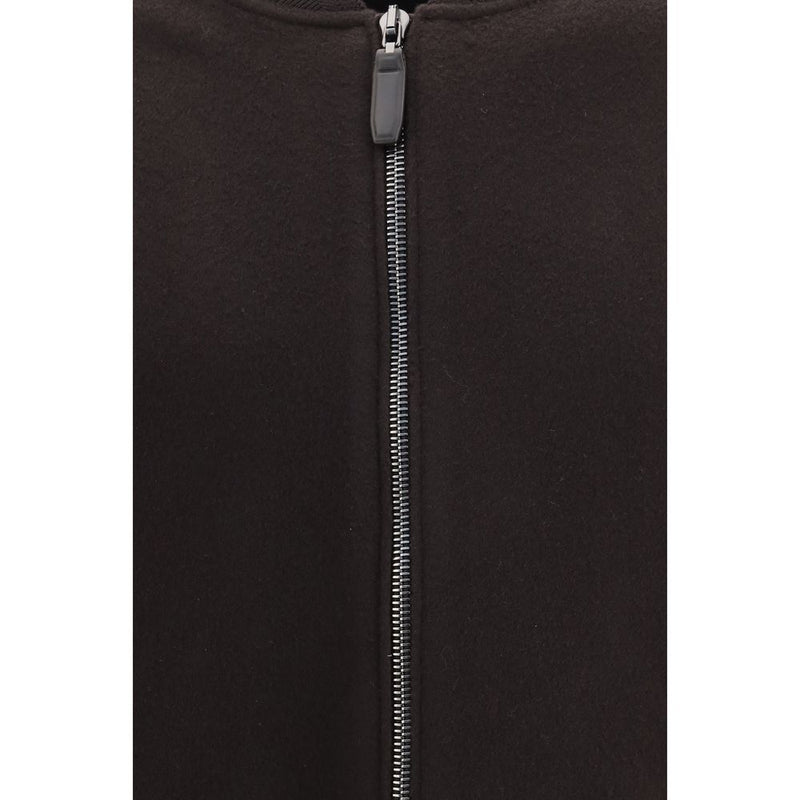 Brioni Brown Wool Oves Aries Bomber