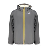 K-WAY Grey Polyamide Men's Jacket