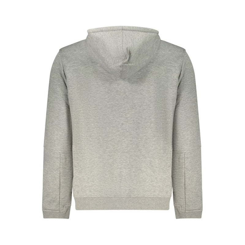 K-WAY Gray Polyester Men Sweatshirt
