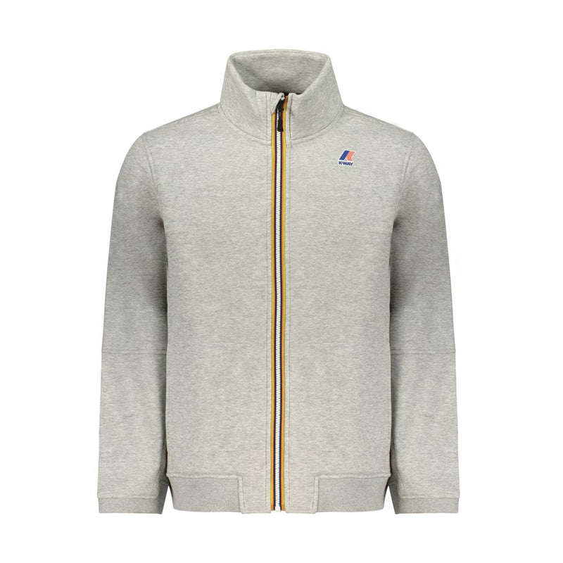 K-WAY Gray Polyester Men's Sweatshirt