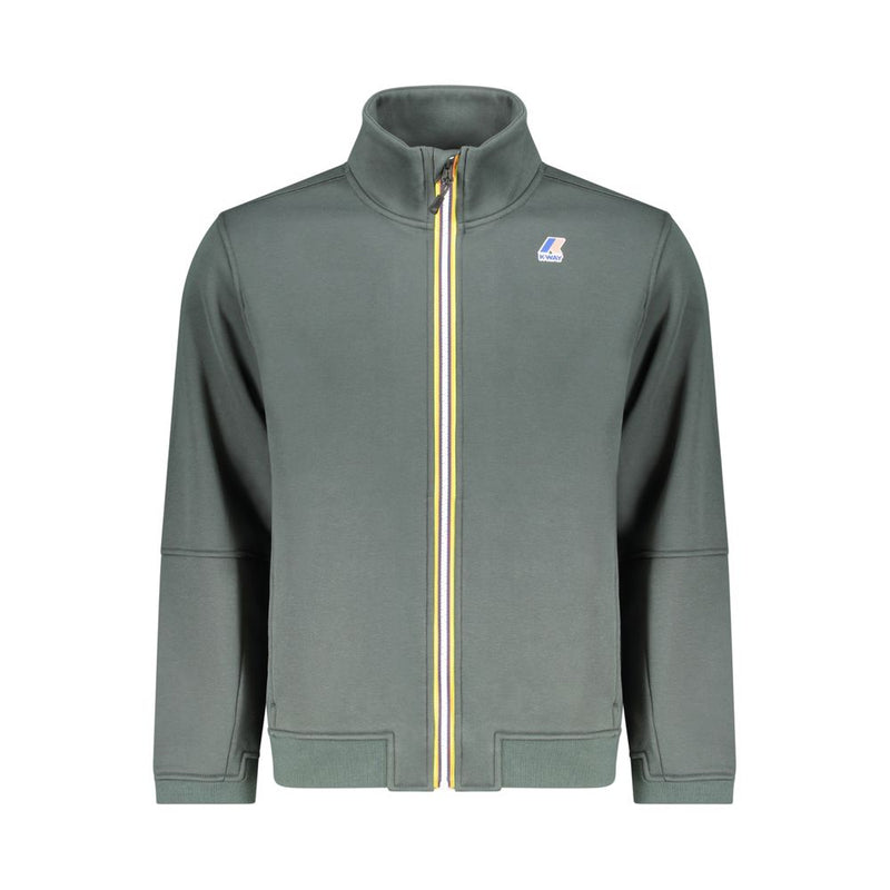 K-WAY Verde Polyester Men's Sweatshirt