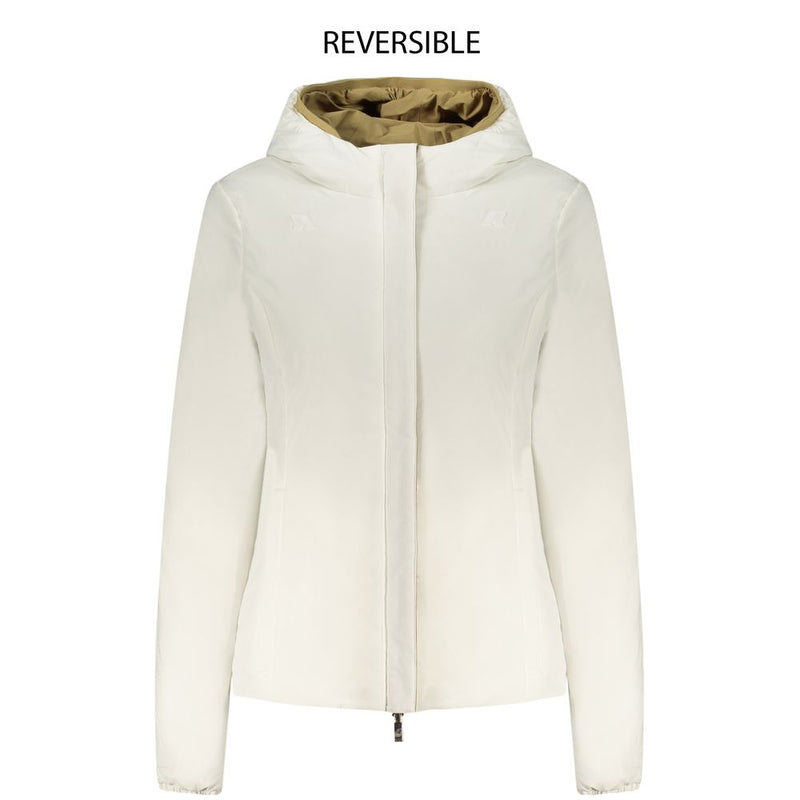 K-WAY Beige Nylon Shell Jacket
