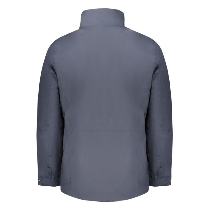 K-WAY Blue Polyester Men's Jacket