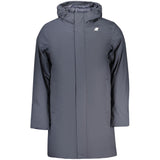 K-WAY Blue Polyester Men's Jacket