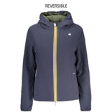 K-WAY Blue Nylon Shell Jacket