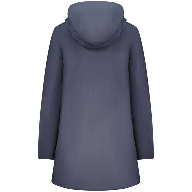 K-WAY Blue Nylon Women's Jacket