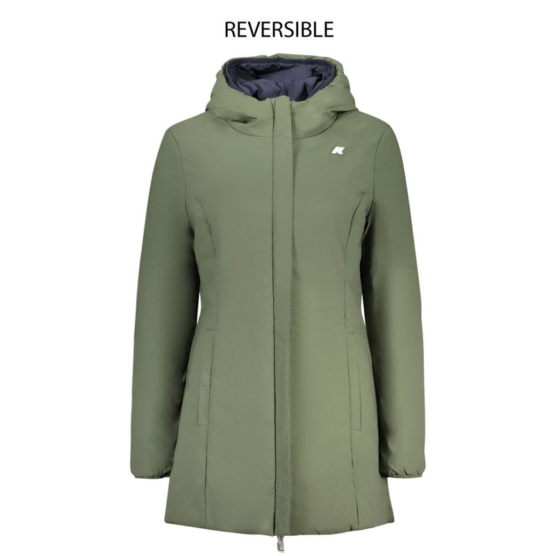 K-WAY Blue Nylon Women's Jacket