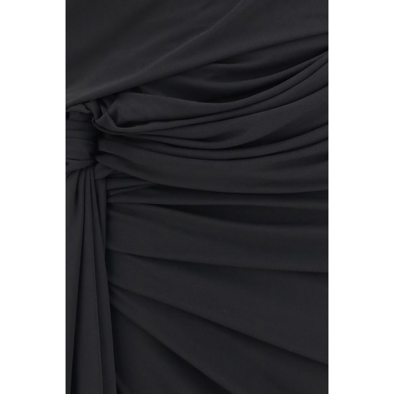 Balenciaga Black Viscose Cocktail Dress