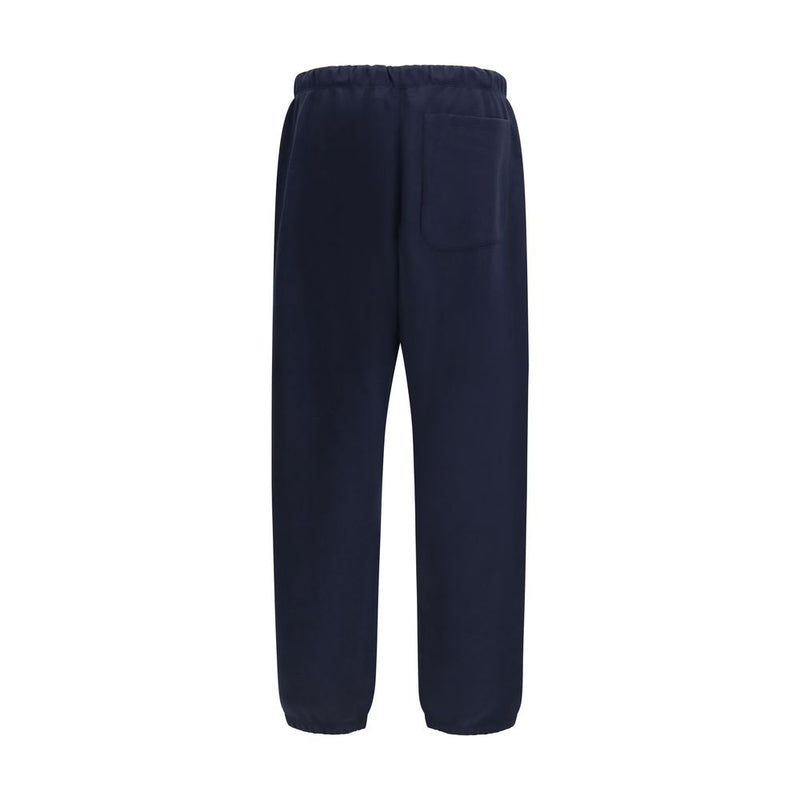 Umit Benan Blue Cotton Joggers (Workout Pants)