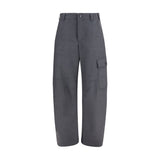 Brunello Cucinelli Gray Wool Oves Aries Cargo Pants