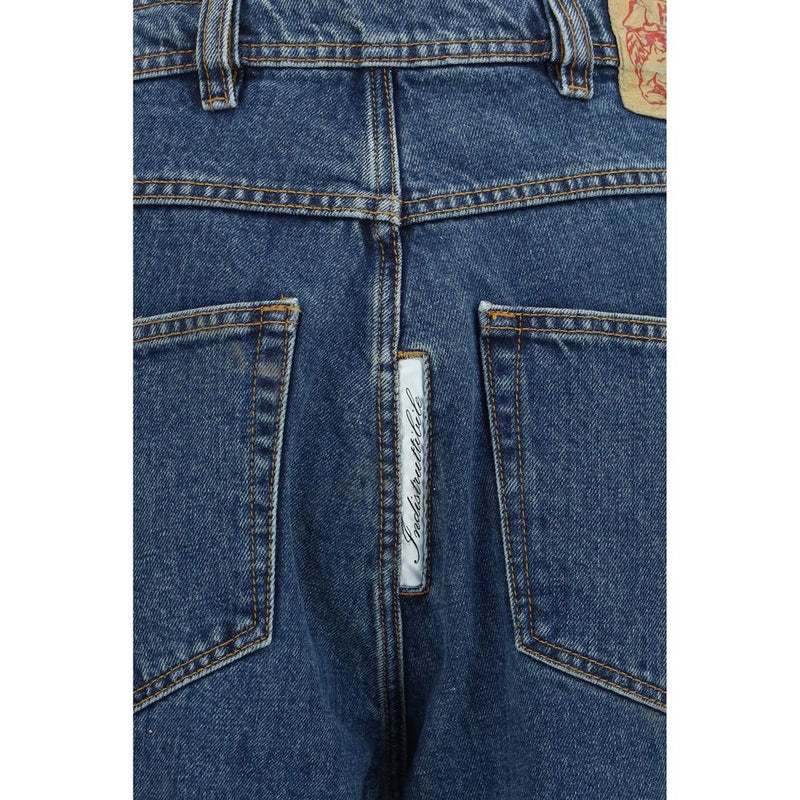 Magliano Blue Cotton Jeans Denim