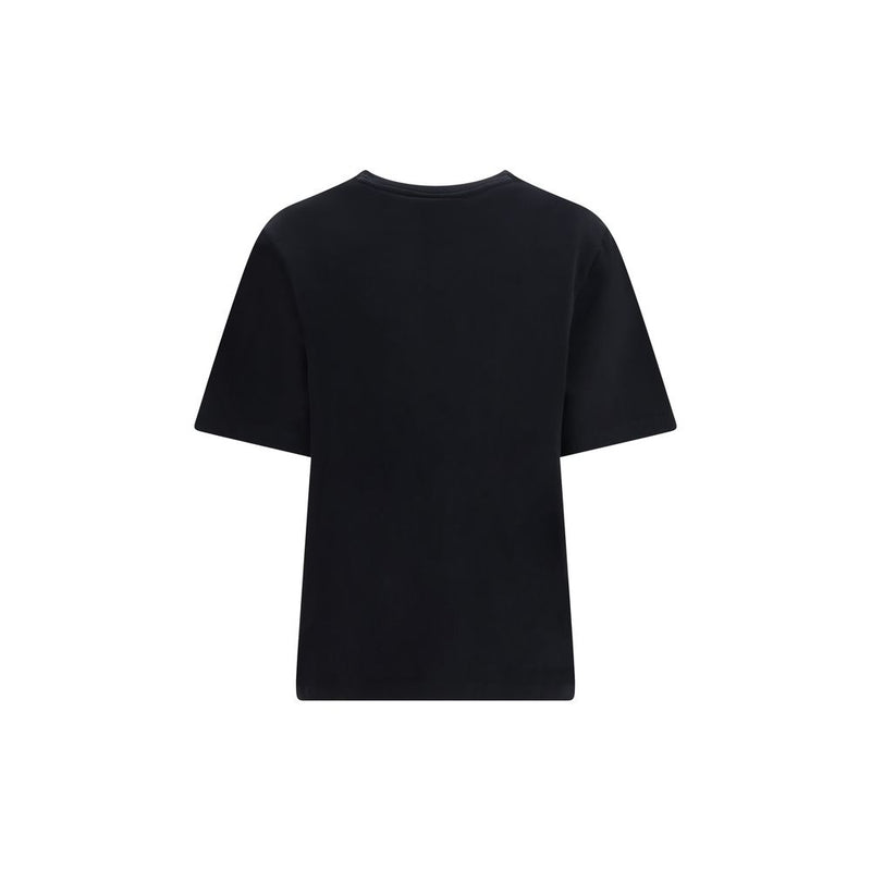 Maison Kitsuné Black Cotton T-Shirt