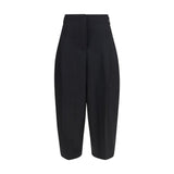 Jacquemus Black Wool Oves Aries Dress Pants