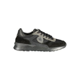 Blauer Black Polyester Athletic Sneakers