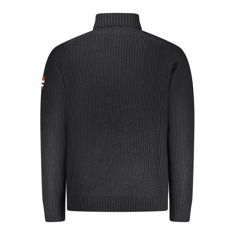 Norway 1963 Blue Wool Men Sweater