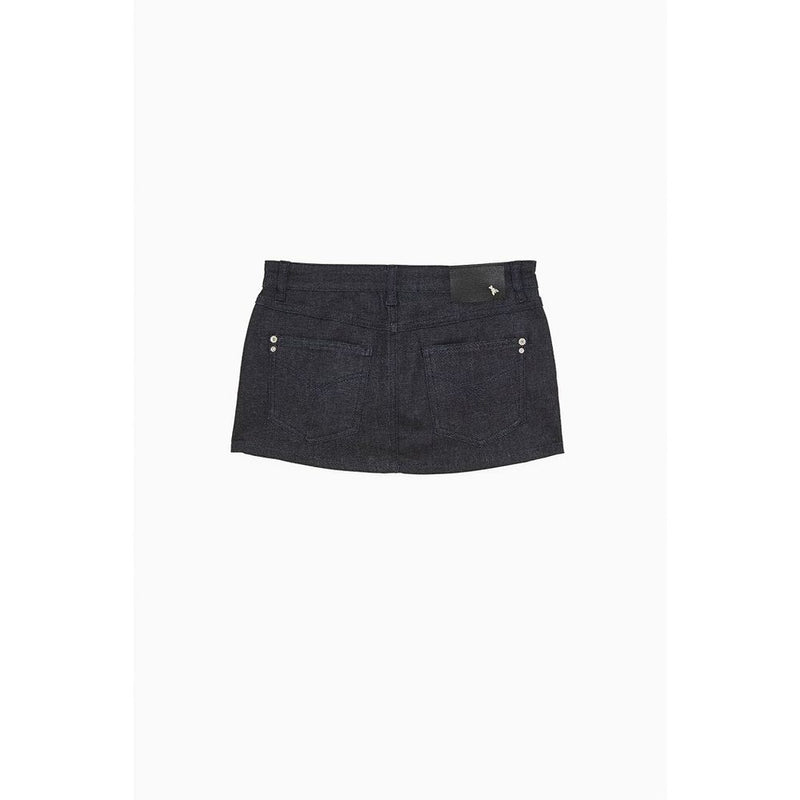 Patrizia Pepe Navy Blue Denim Skirt