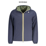 K-WAY Blue Nylon Men's Jacket