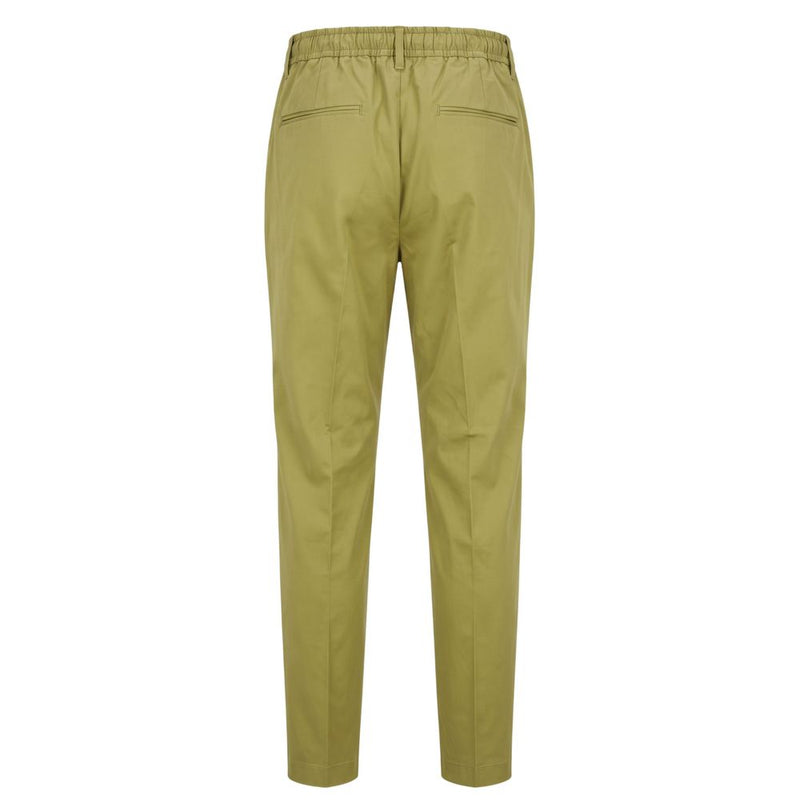 Baldinini Trend Green Cotton Men Pants