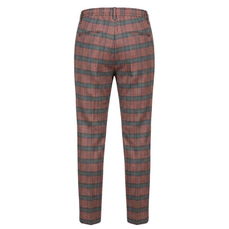 Baldinini Trend Red Cotton Men Pants