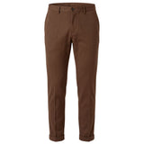 Baldinini Trend Brown Viscose Men Pants