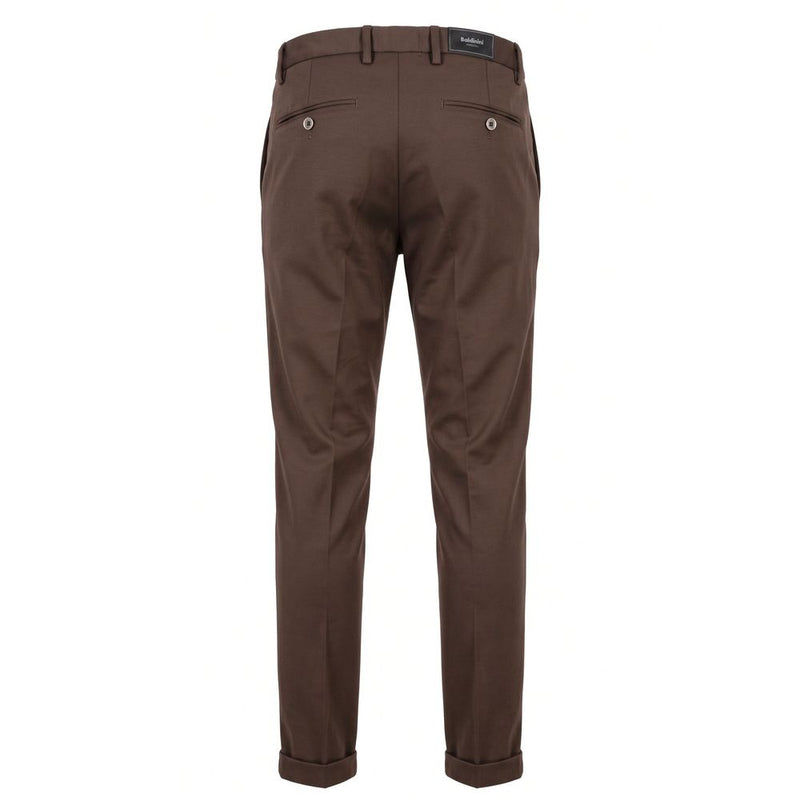 Baldinini Trend Brown Viscose Men Pants