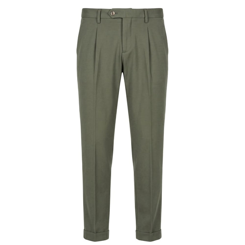 Baldinini Trend Green Viscose Men Pants