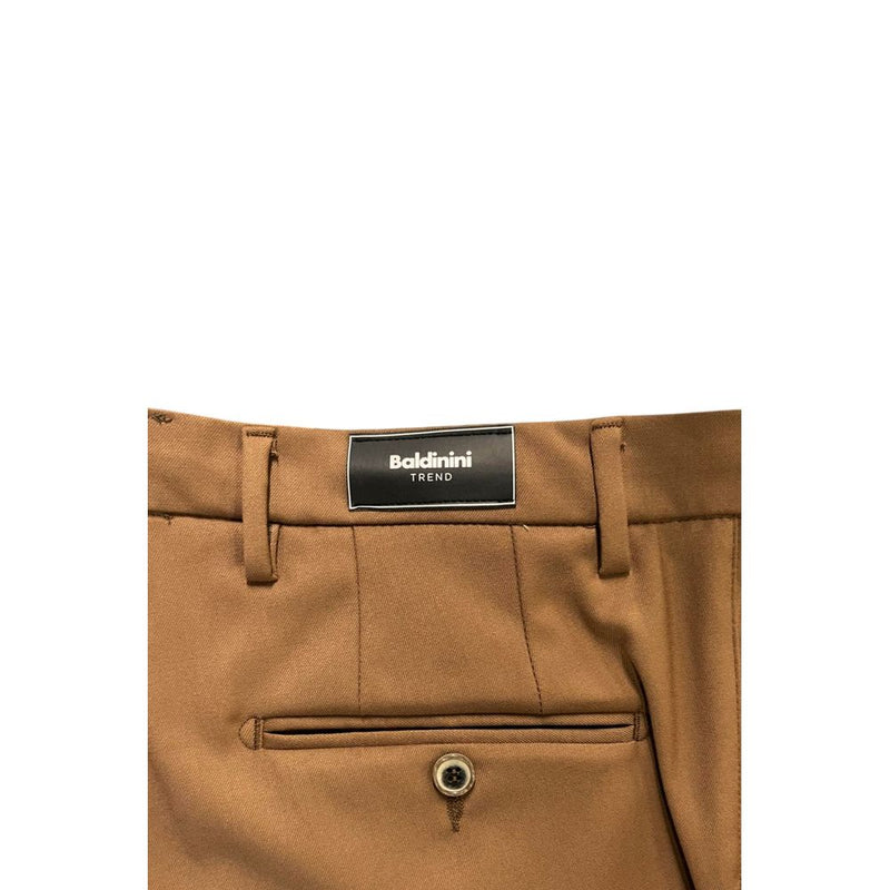 Baldinini Trend Brown Viscose Men Pants