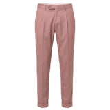 Baldinini Trend Pink Viscose Men Pant
