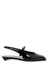 Prada Black Calfskin Ballet Flats