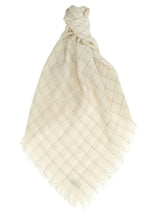 TOTEME White Wool Foulard