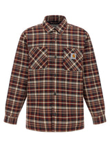 Carhartt Wip Red Cotton Pattern Shirt