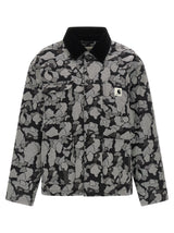 Carhartt Wip Gray Cotton Full-Length Jacket