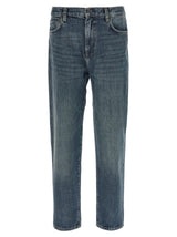 Carhartt Wip Blue Cotton Tapered Jeans