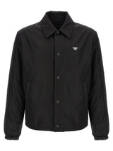 Prada Black Polyamide Shell Jacket