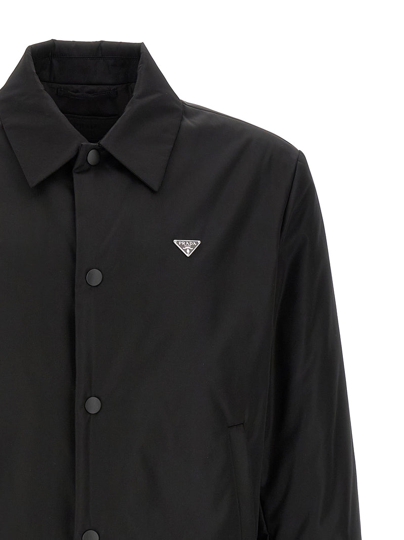 Prada Black Polyamide Shell Jacket