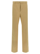 Prada Beige Cotton Casual Pants