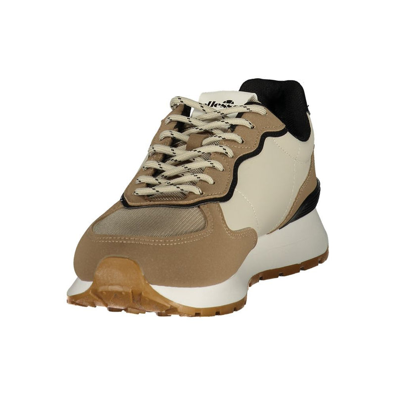 Ellesse Beige Fabric Men's Sneaker