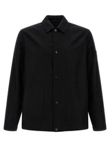 Stone Island Black Virgin Wool Blouse
