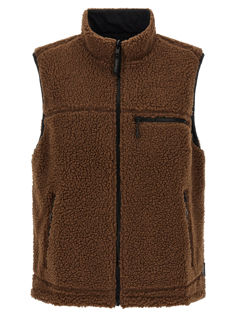 Gramicci Multicolor Polyester Sleeveless Jacket