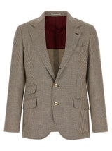 Brunello Cucinelli Gray Wool Blazer