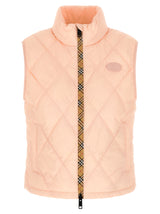 Burberry Multicolor Polyamide Sleeveless Jacket