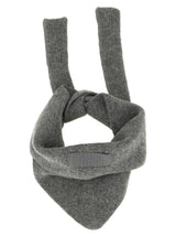 Jacquemus Gray Wool Scarf