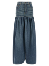 Chloé Blue Denim Skirt