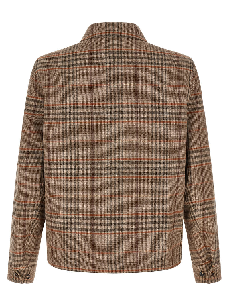 Burberry Beige Wool Full-Length Jacket