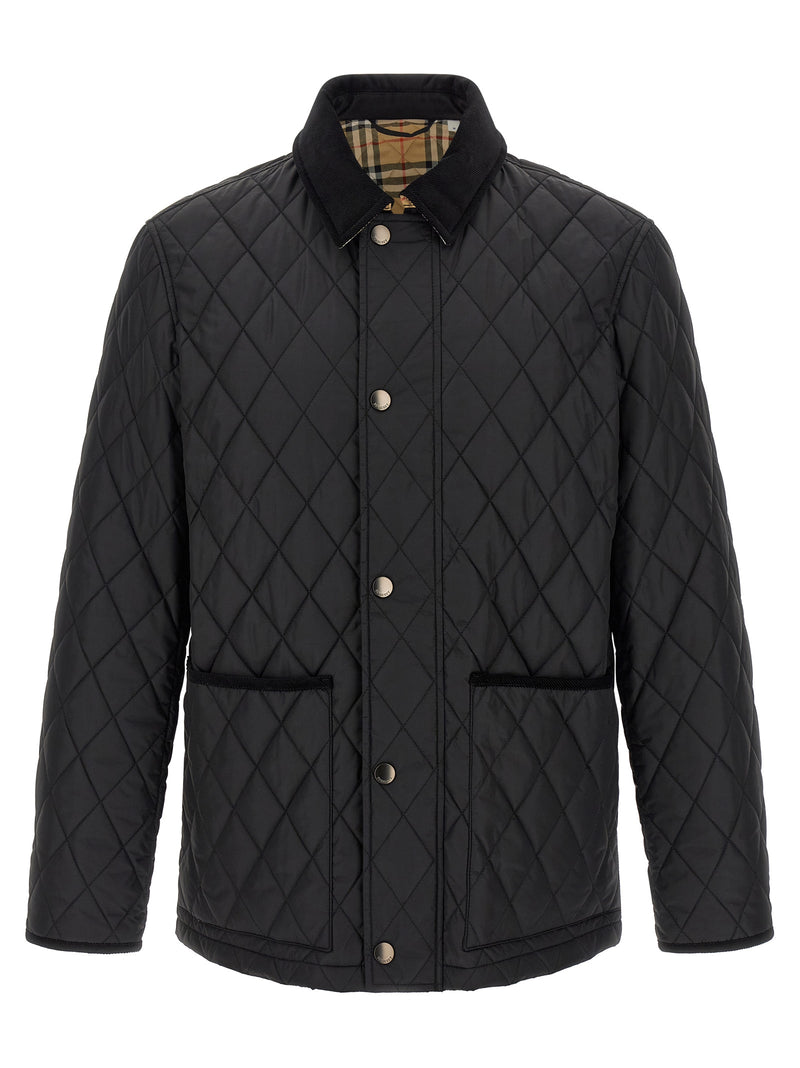 Burberry Black Polyamide Full-Length Jacket