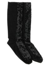 P.A.R.O.S.H. Black Polyamide Socks