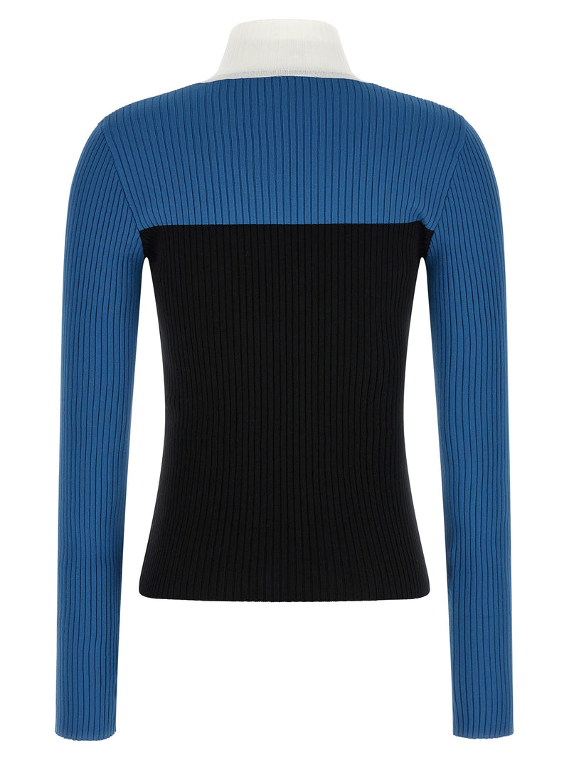 Courrèges Multicolor Viscose Cardigan