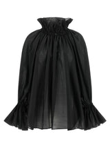 THELATEST Black Lyocell Blouse