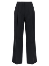 THELATEST Blue Polyester Casual Pants