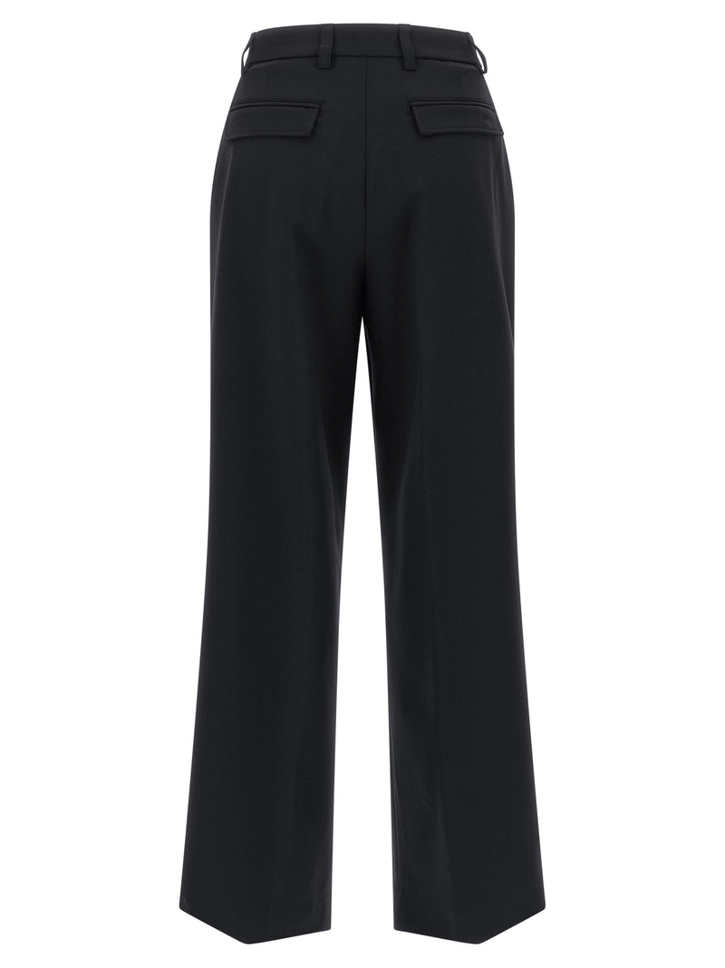 THELATEST Blue Polyester Casual Pants